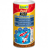 Tetra Pond KOI Colour & Growth Sticks Хранителни пръчици за риби КОИ за наситени цветове и растеж 1л